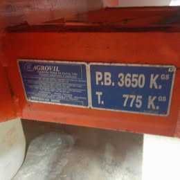 Reboque agrícola tribasculante - Agrovil