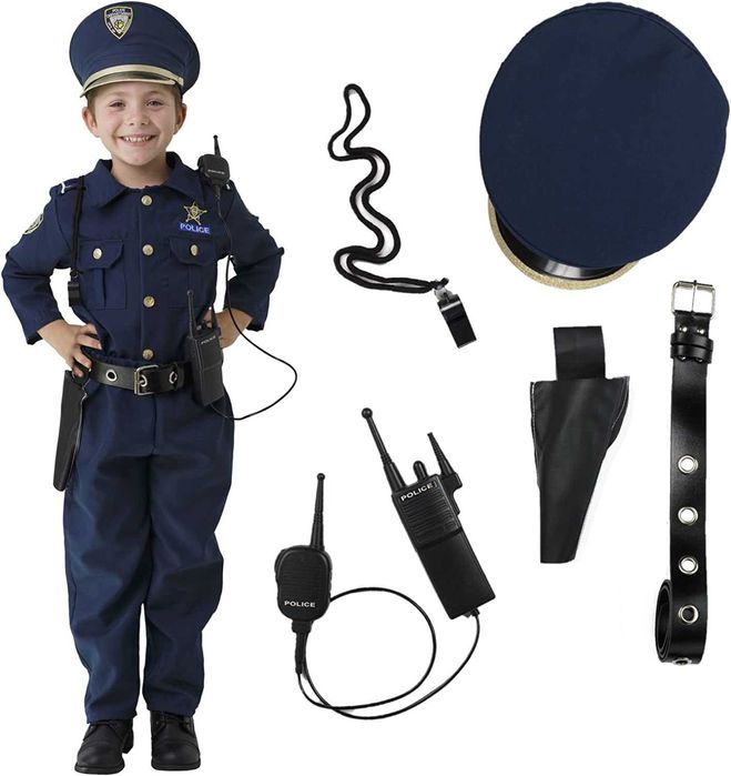 CARNAVAL - Disfarces: Darth vader, Superman, Policia