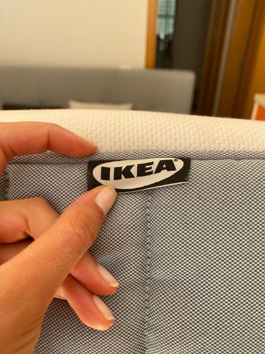 Sommier Belini lorient 140cm por 200cm com arrumação+colchão de mol