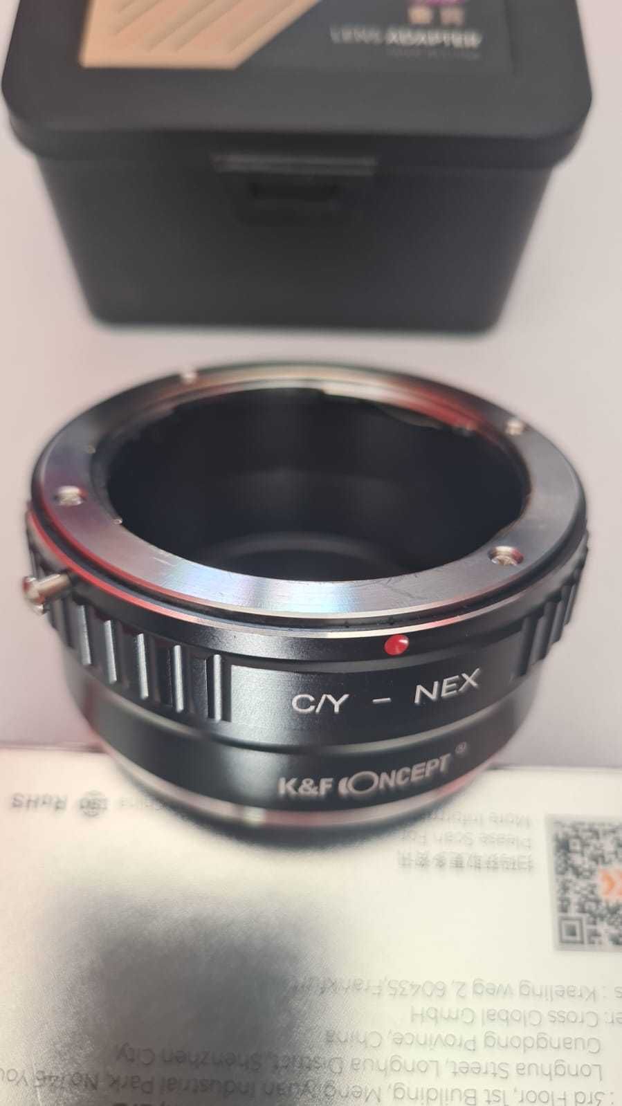 Pierścień adapteru K&F Concept C/Y - NEX KF06.111 SPP390