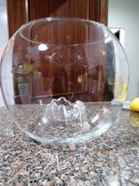 Aquário bola em vidro