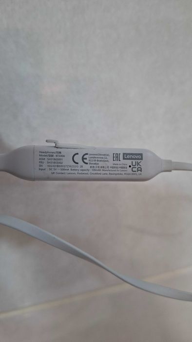 Neckband Lenovo BT500A (auriculares)