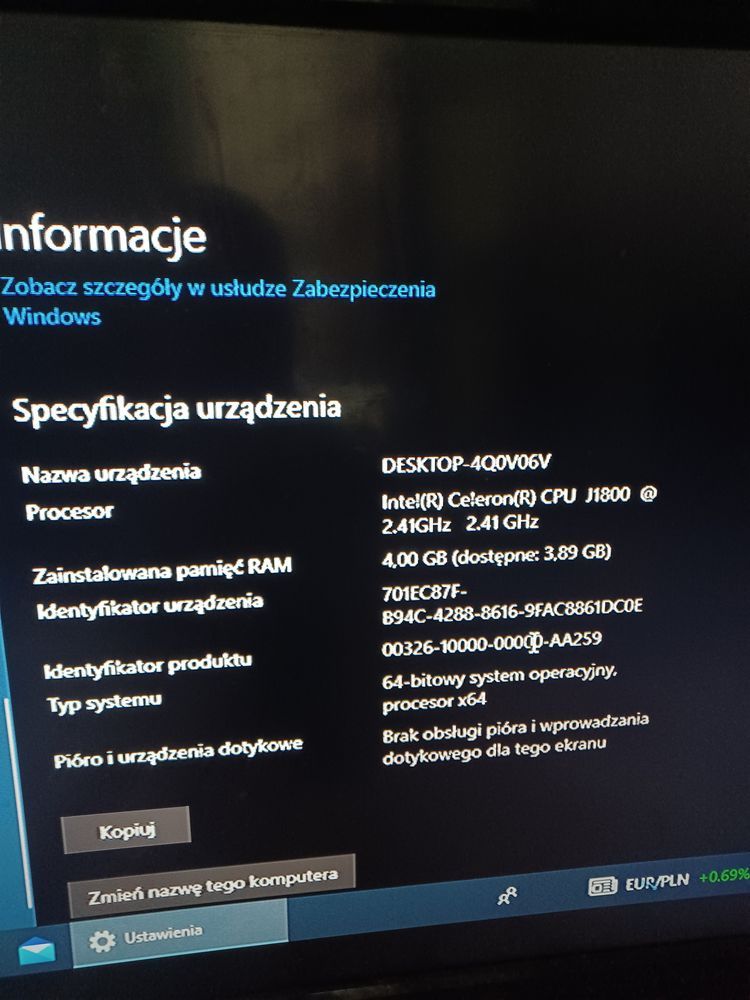Komputer medion Windows 10