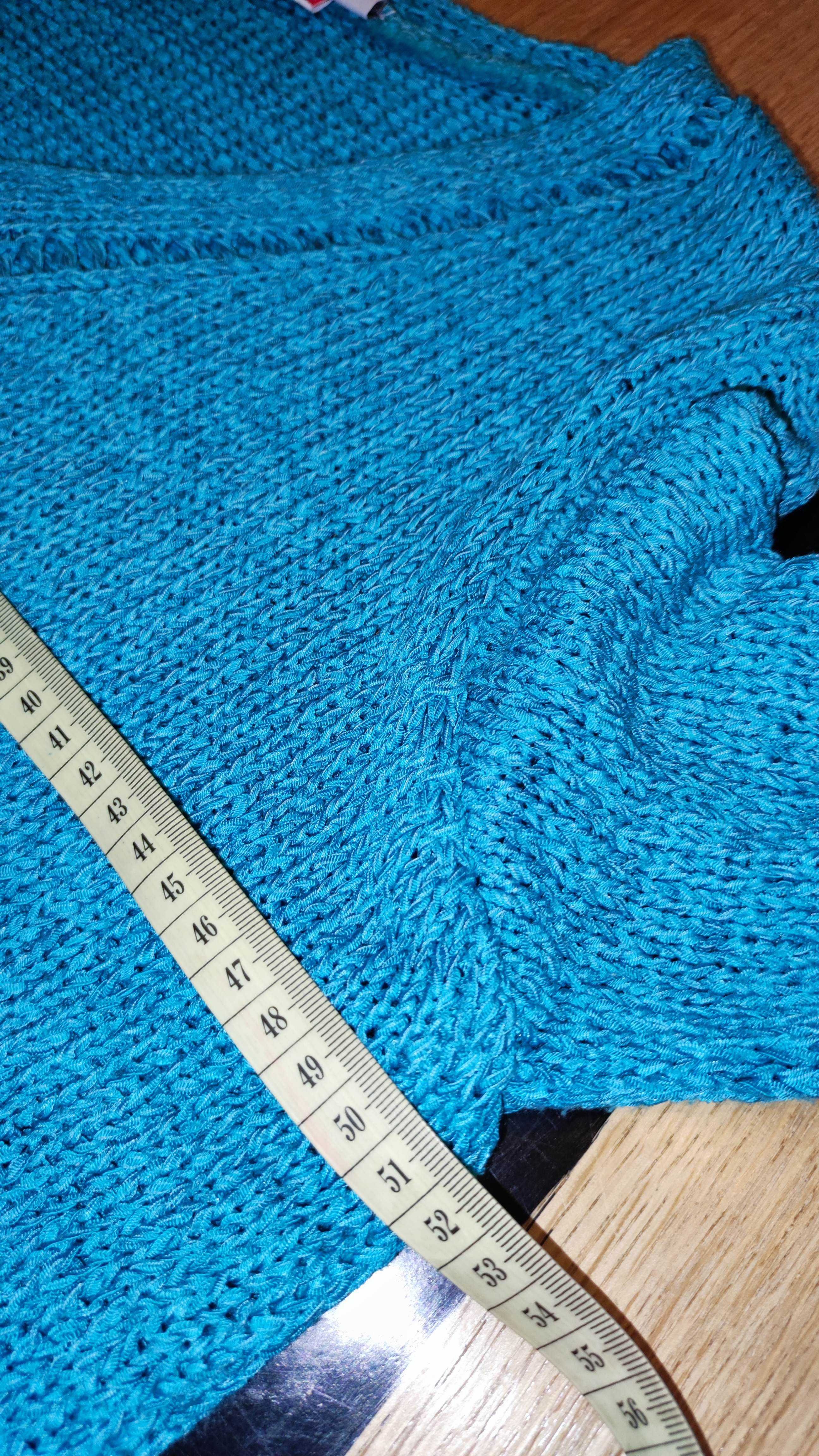 NKD Sweter turkusowy niebieski roz 42/44