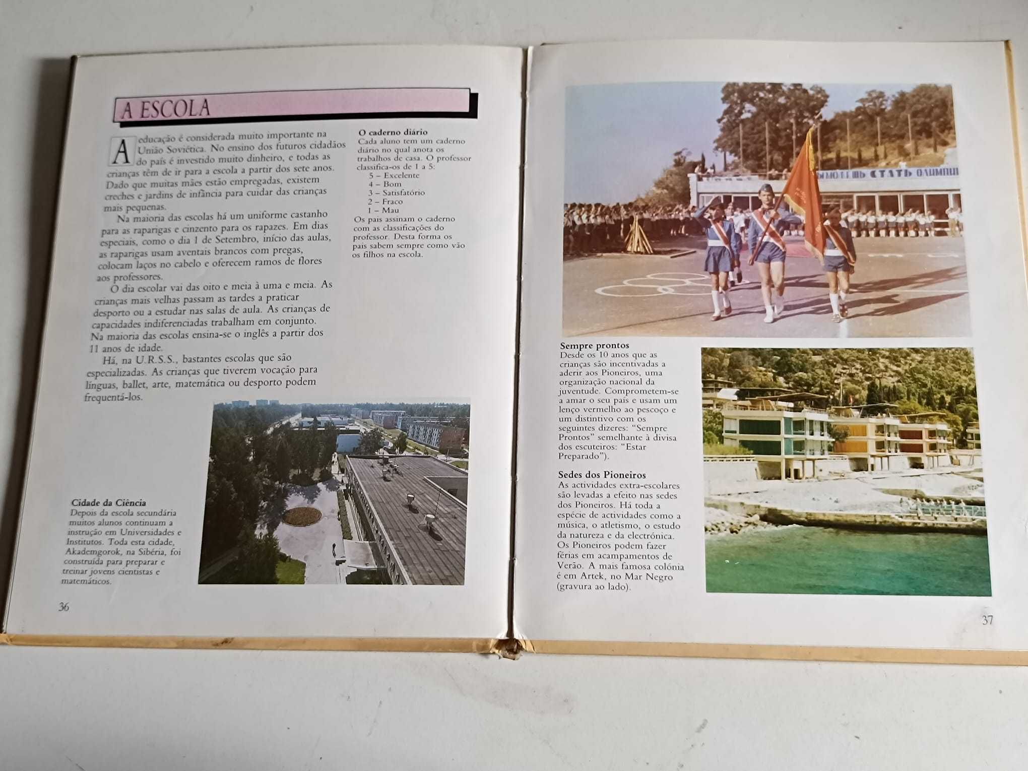 Livro Povos e Lugares URSS