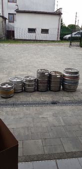 keg kegi beczki po piwie 100 litr 80 lit 50 litr 30 litr 25 li 20 li