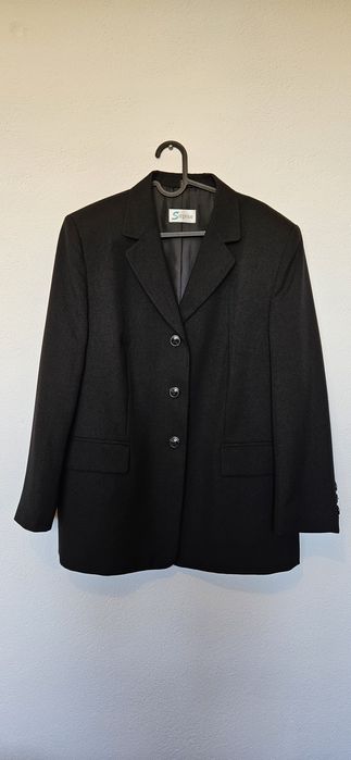 Czarna marynarka oversize, elegancka i klasyczna, nowa!