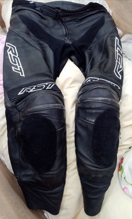Чоловічі шкіряні мотоштани rst (оригінал)