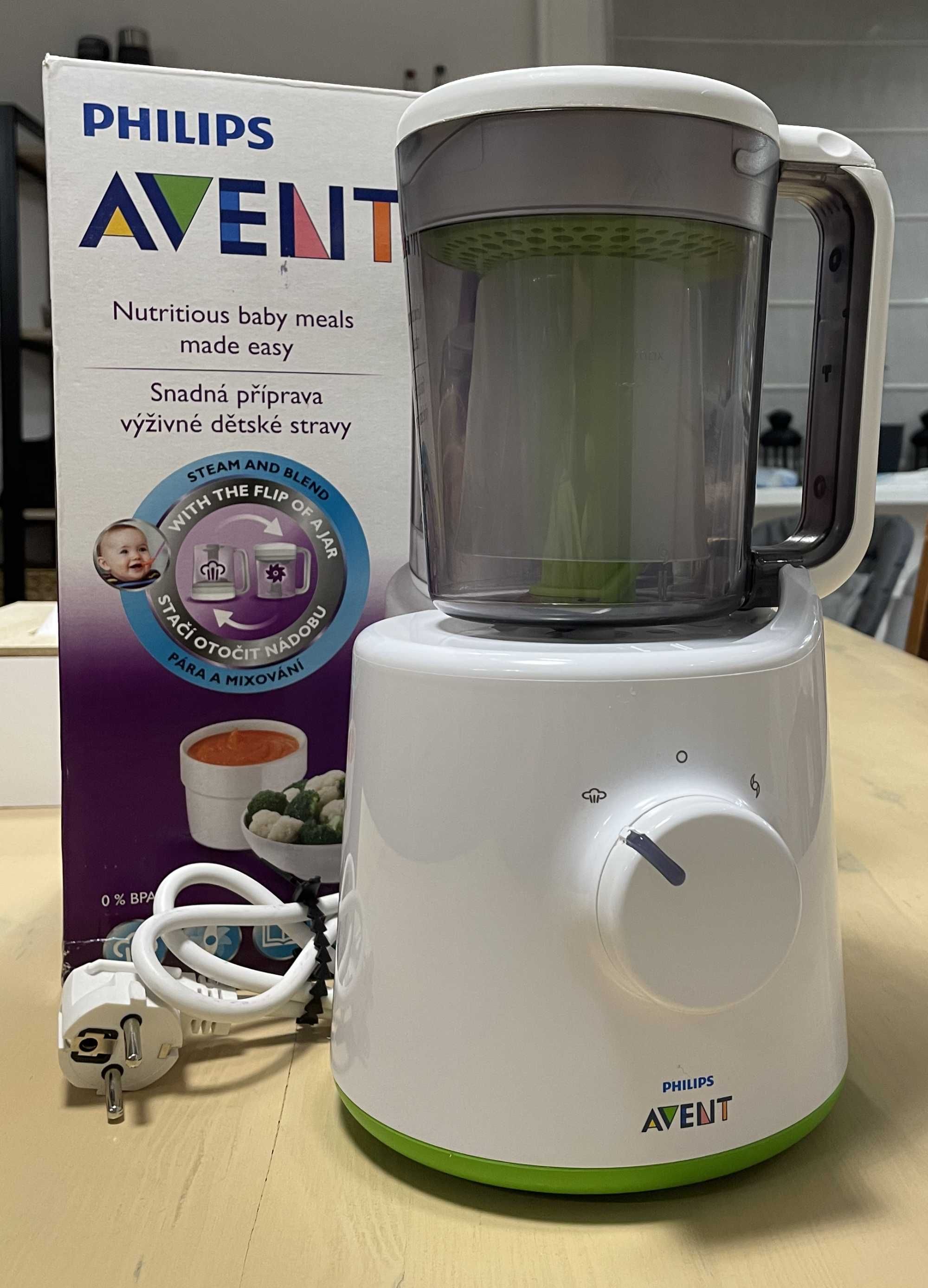 Пароварка-блендер Philips AVENT SCF870/20