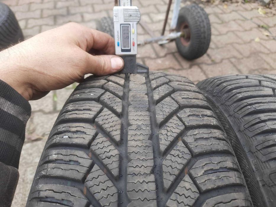 opony zimowe 185/60/15 semperit master bieznik 6,7-6.5 mm cena za 4szt