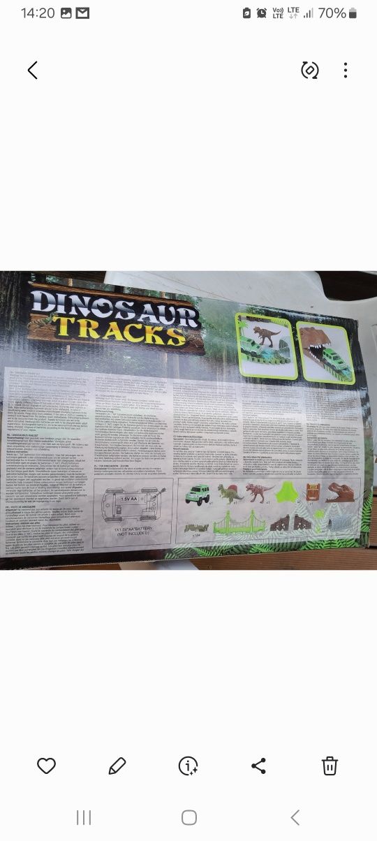 Dinozaury park interaktywna