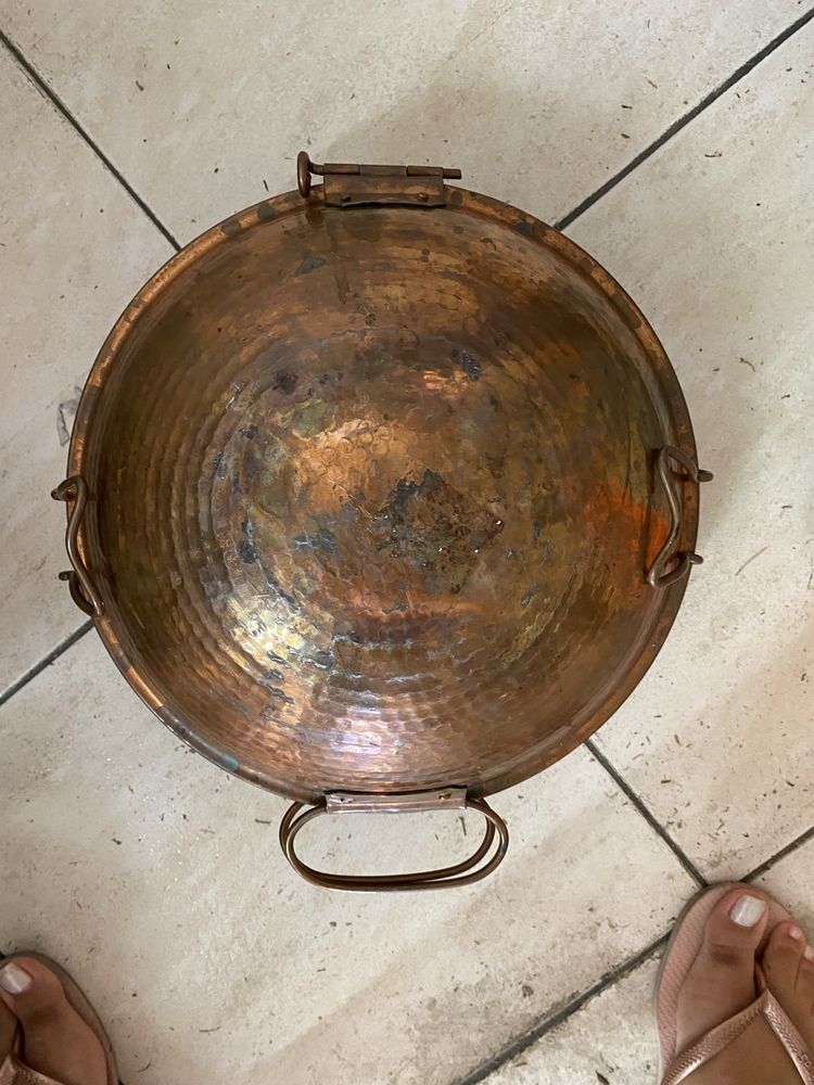 Vendo cataplana em cobre