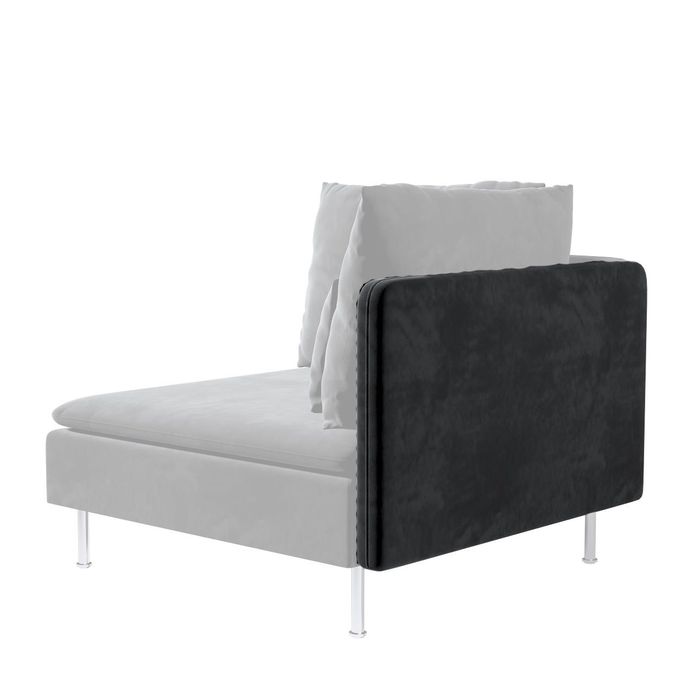 Pokrowiec na podłokietnik IKEA Söderhamn (Dekoria VELVET)