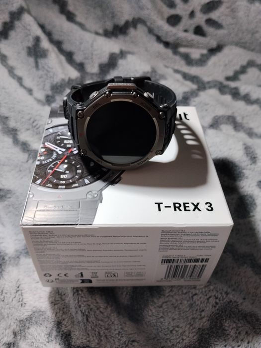 Smartwatch Amazfit T-Rex 3 Onyx Czarny #garmin