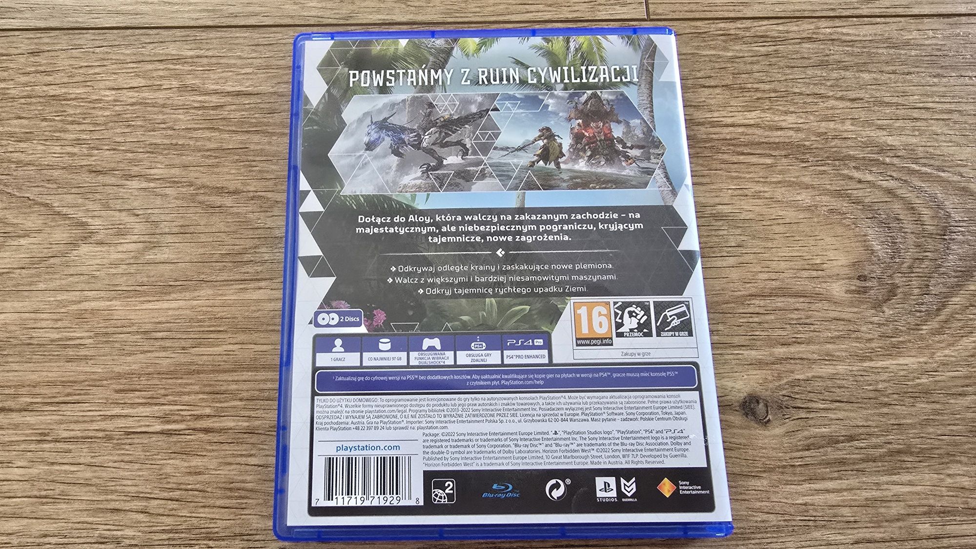 Horizon Forbidden West PS4/PS5 | PL dub PL nap | Stan idealny