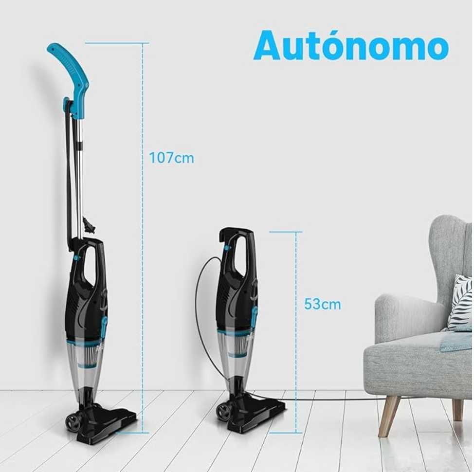 Aspirador vertical com cabo 2 em 1