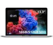 Apple MacBook Pro 13 A2338 Silver 16 GB 512 GB Klasa A- FV23% GW Promo