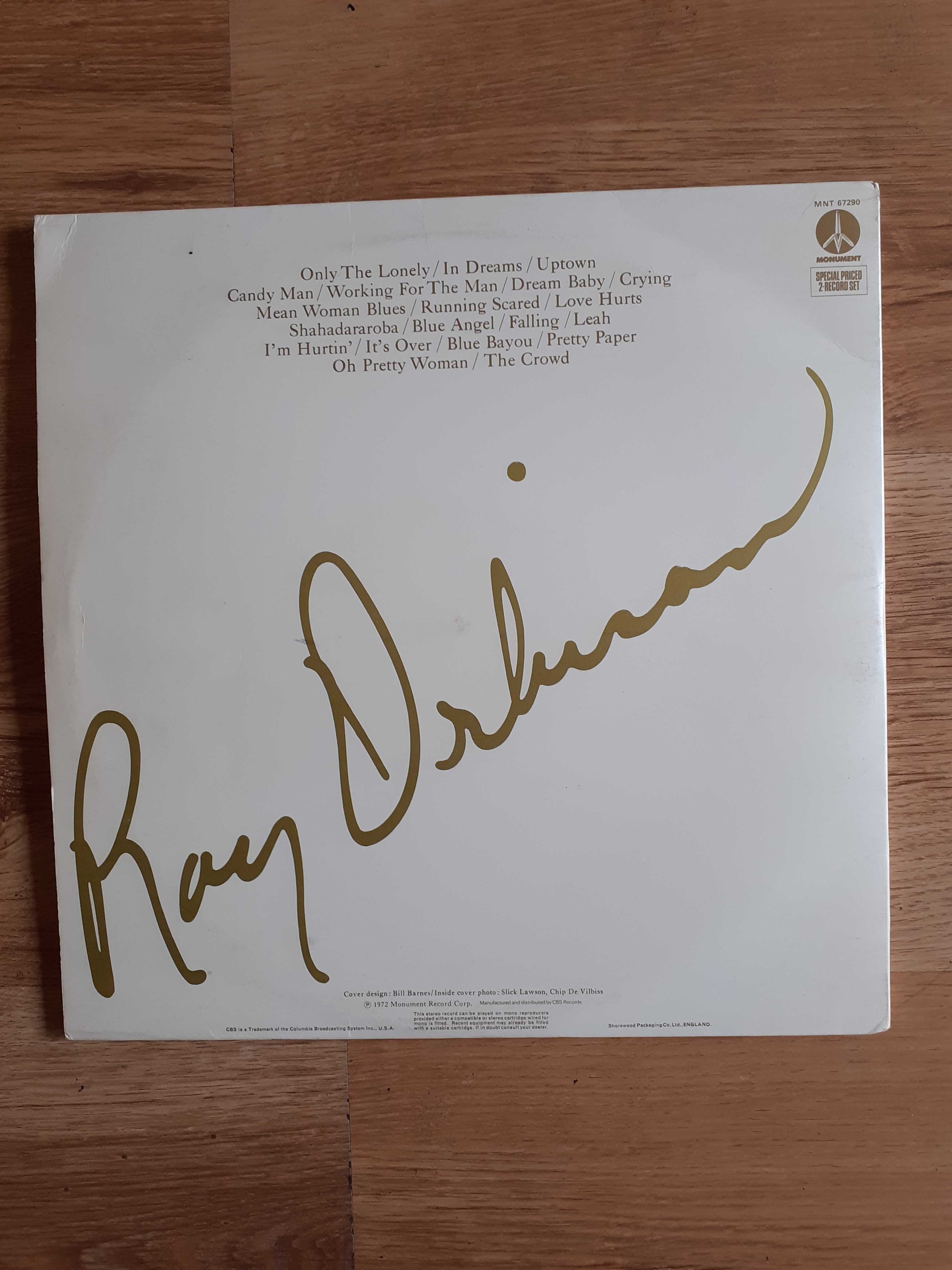 Roy Orbison The All-Time Greatest Hits of 2 lp