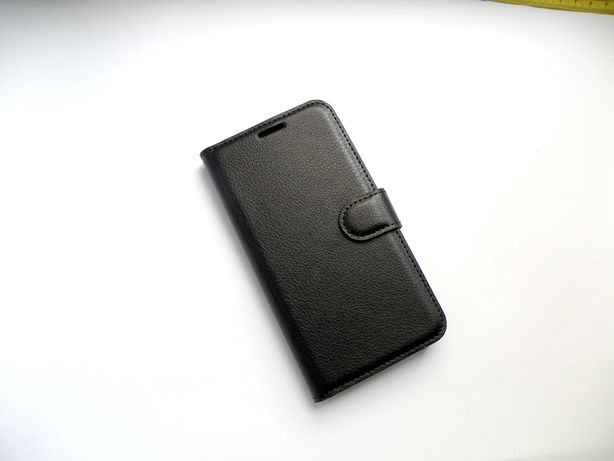 Чехол книжка черный для телефона Meizu Pro 7