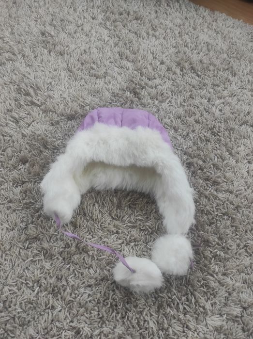 Шапка зимова для дівчинки