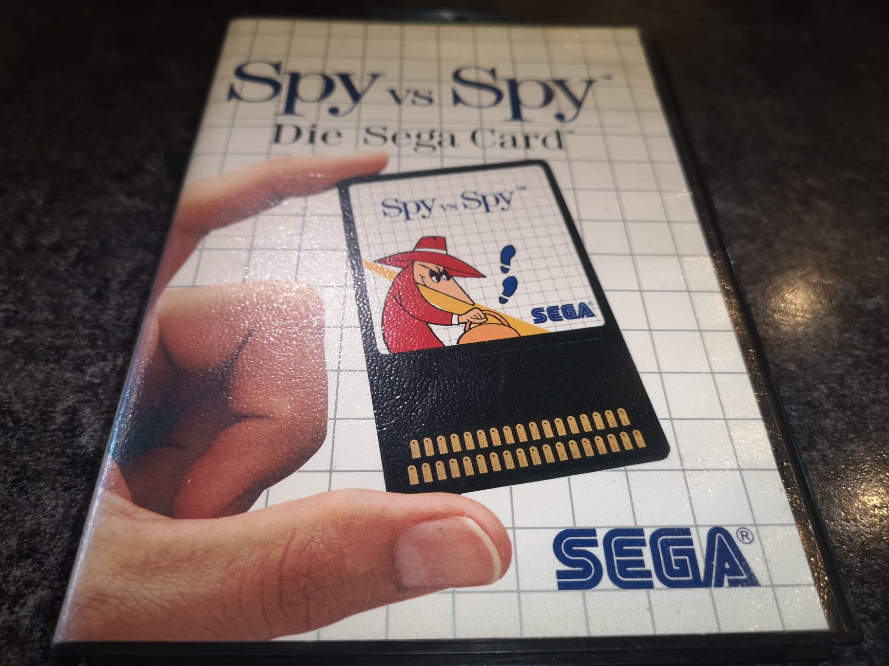 Spy vs Spy SEGA CARD Master System gra ANG (rzadkość na rynku)