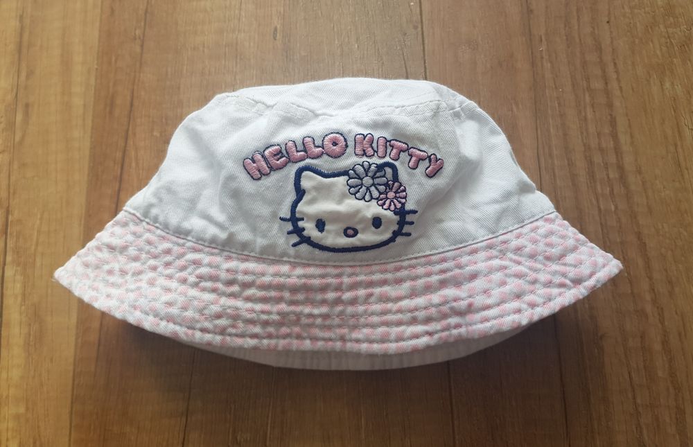 Czapka kapelusz Hello Kitty 18 / 24 mcy 46cm 2 lata
