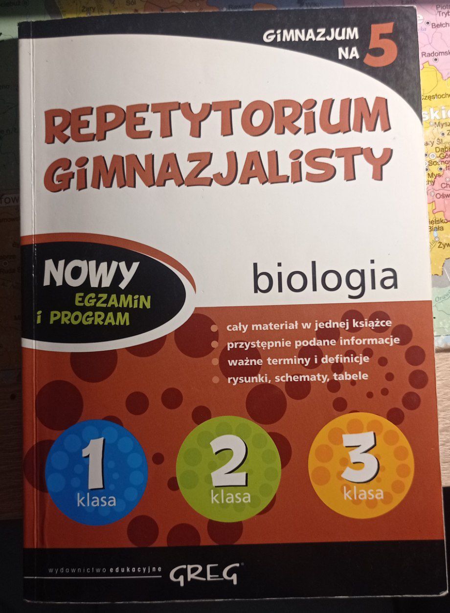 Repetytorium Gimnazjalisty - biologia