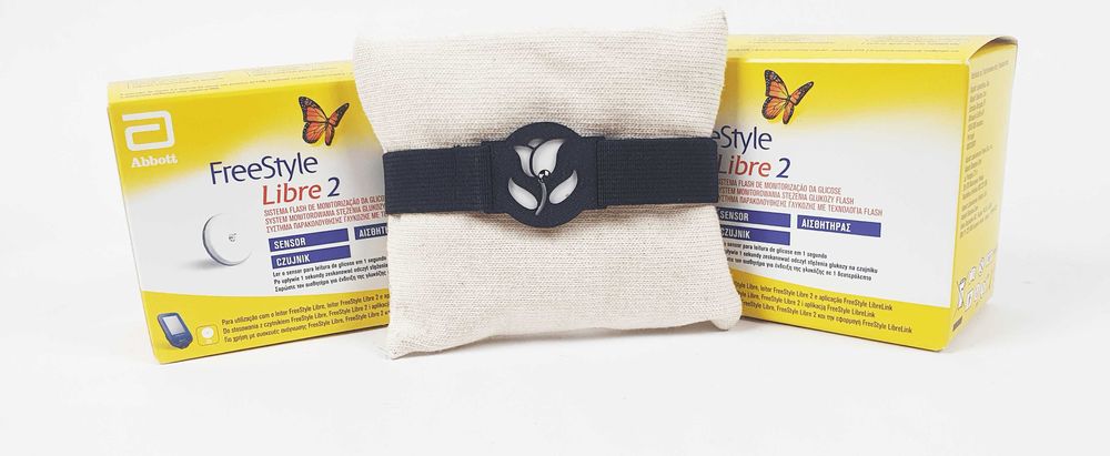 Opaska ochronna na sensor FreeStyle Libre 2 Kwiatek