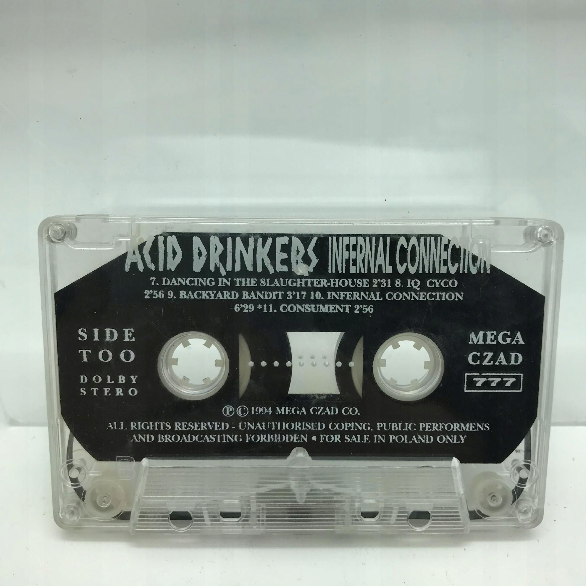 kaseta - acid drinkers - infernal connection 1994