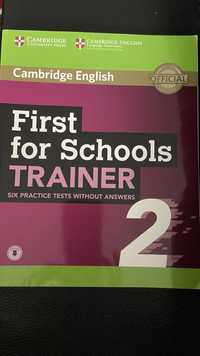 Angielski Frist for Schools Trainer 2 Cambridge English