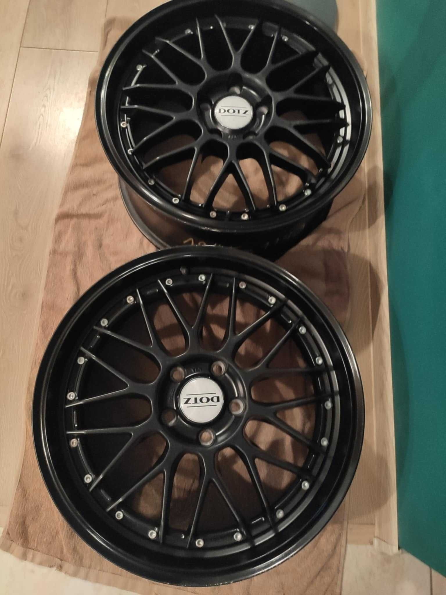 Sprzedam Felgi Dotz Revvo 18" 5x114,3 8j ET48 czarne Honda