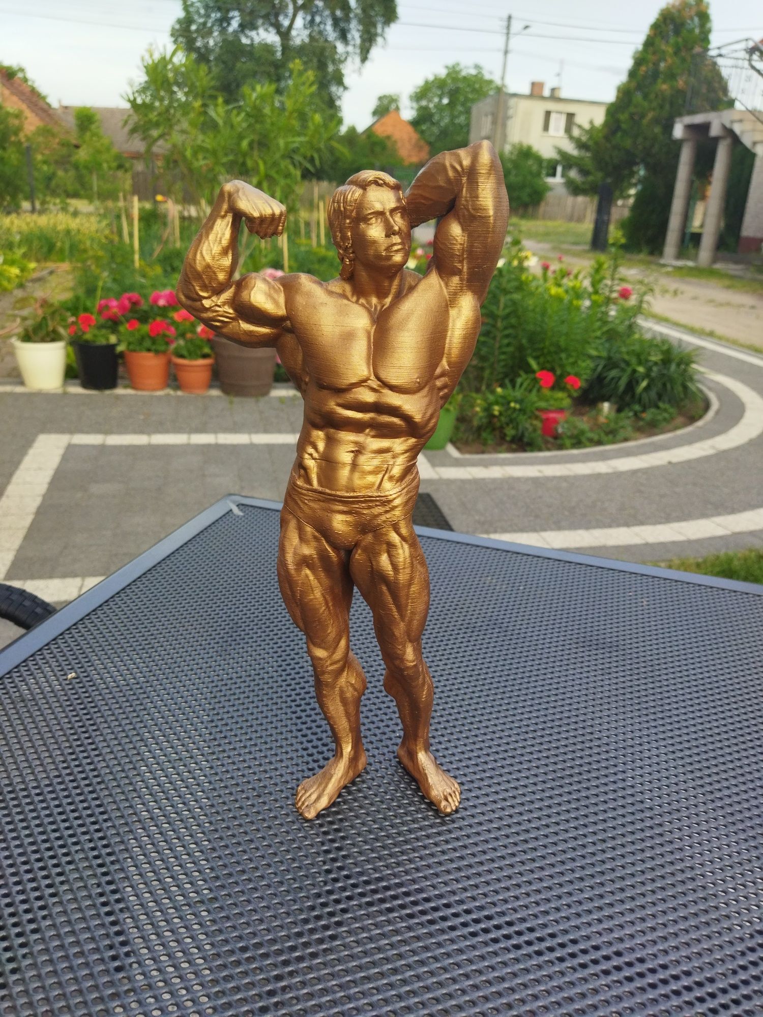 Arnold Schwarzenegger figura 37cm siłownia kulturystka ozdoba prezent