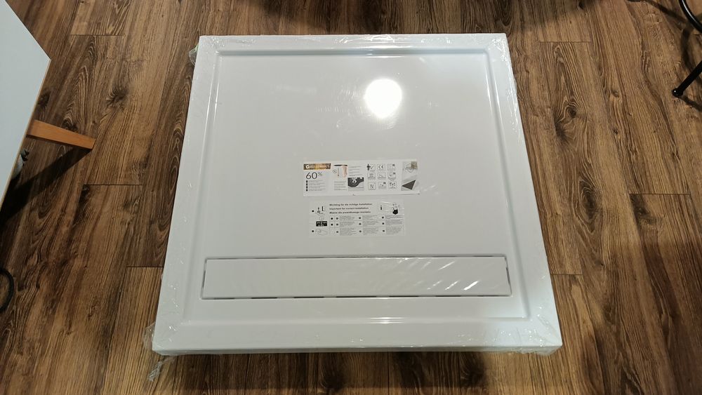 Brodzik SCHEDPOL Camparo 90 x 90 x 6.5 Kwadratowy Odpływ Liniowy