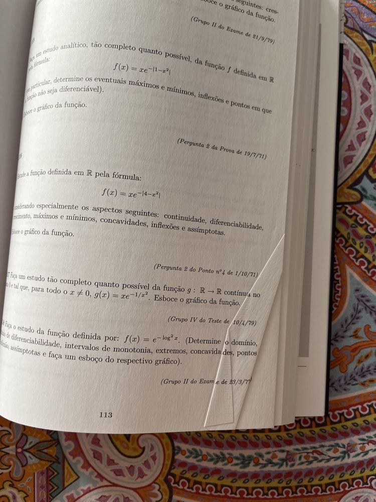 Livro exercicios de analise matematica