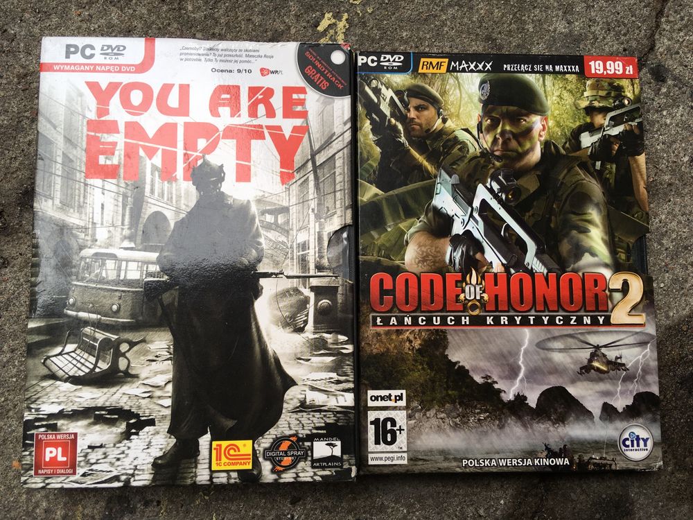 Gra pc you are empty + code of honor 2