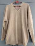 Sweter karmelowy