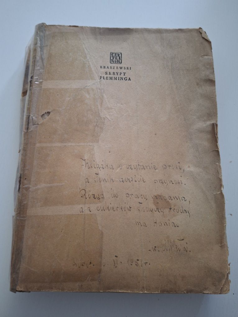 Kraszewski "Skrypt Flemminga" 1950