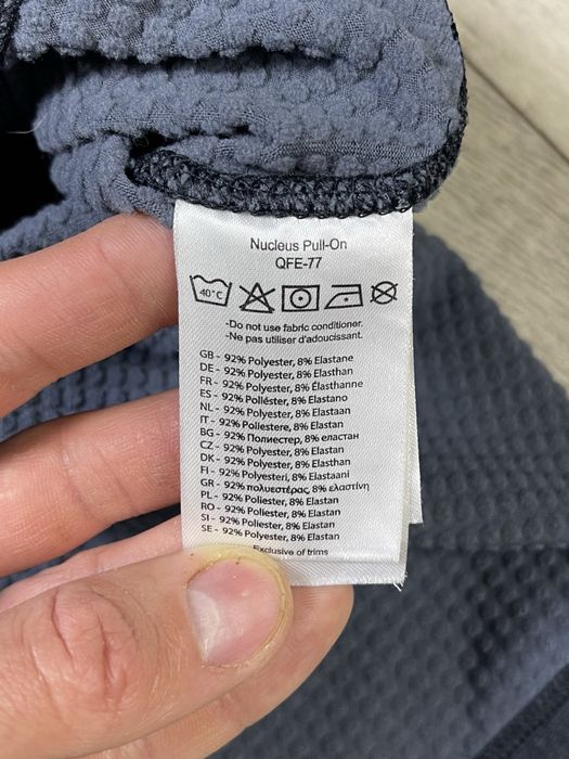 Rab Termic кофта толстовка M размер на флисе серая оригинал