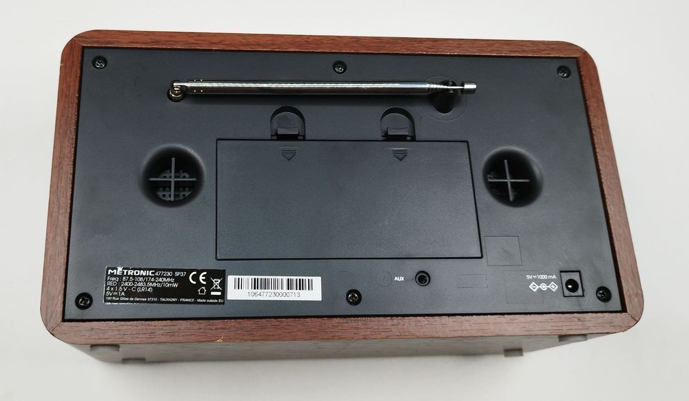 Radio Sieciowo-Bateryjne Am, Dab+, Fm Metronic 477230