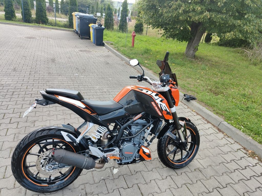KTM 2014 rok ABS dużo akcesoriów