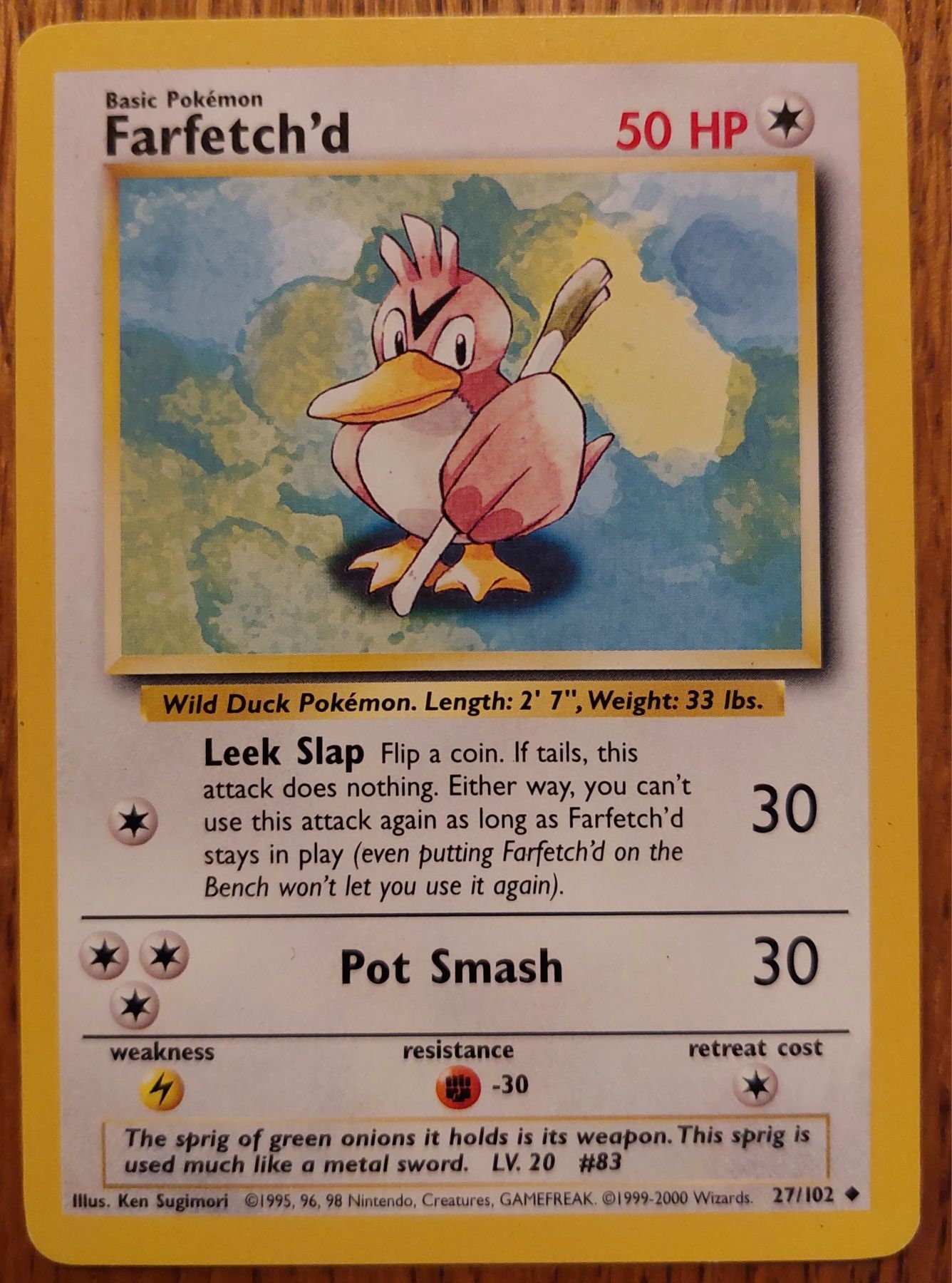 Karta Pokemon - Farfetch'd