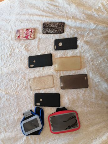 Conjunto de capas de telemóvel variadas