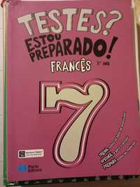 Francês 7°ano livro de preparação para testes
