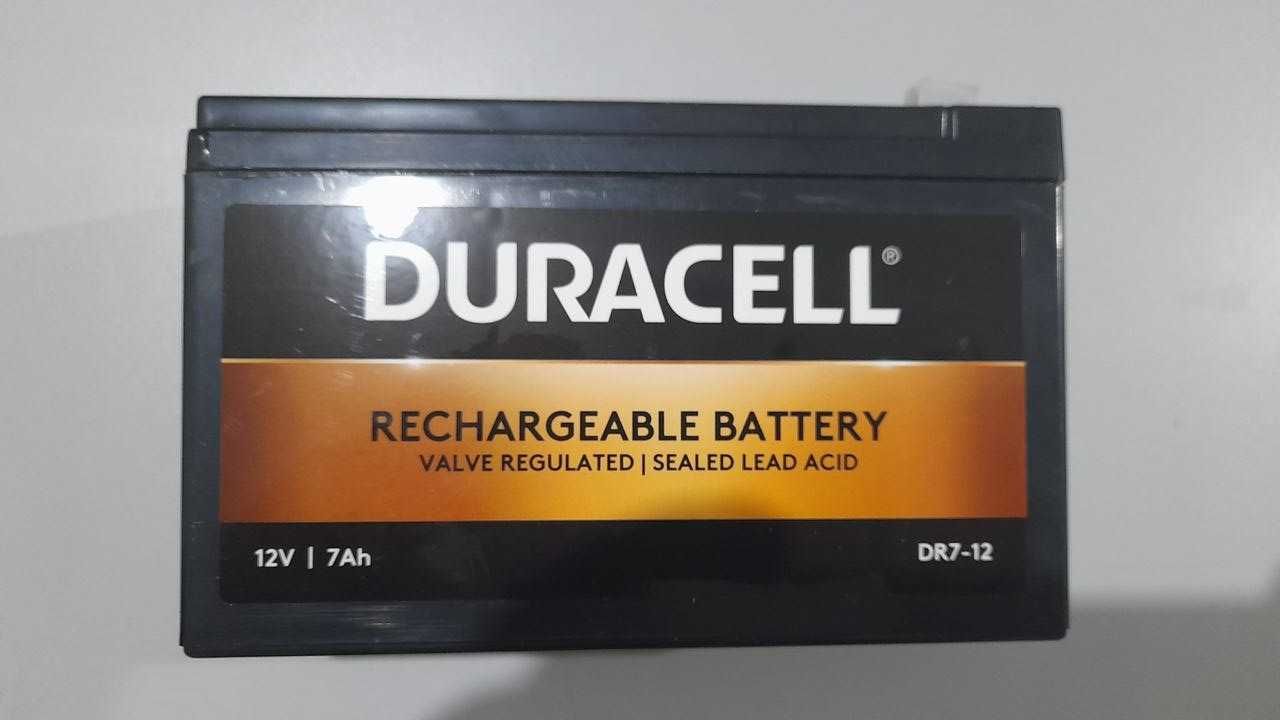 Акумуляторна батарея Duracell 12V 7Ah (Нова) (2 шт. за 800 грн.)