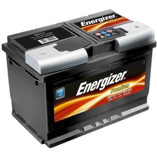 Акумулятор 77Ah-12v Energizer Prem. (278х175х190),