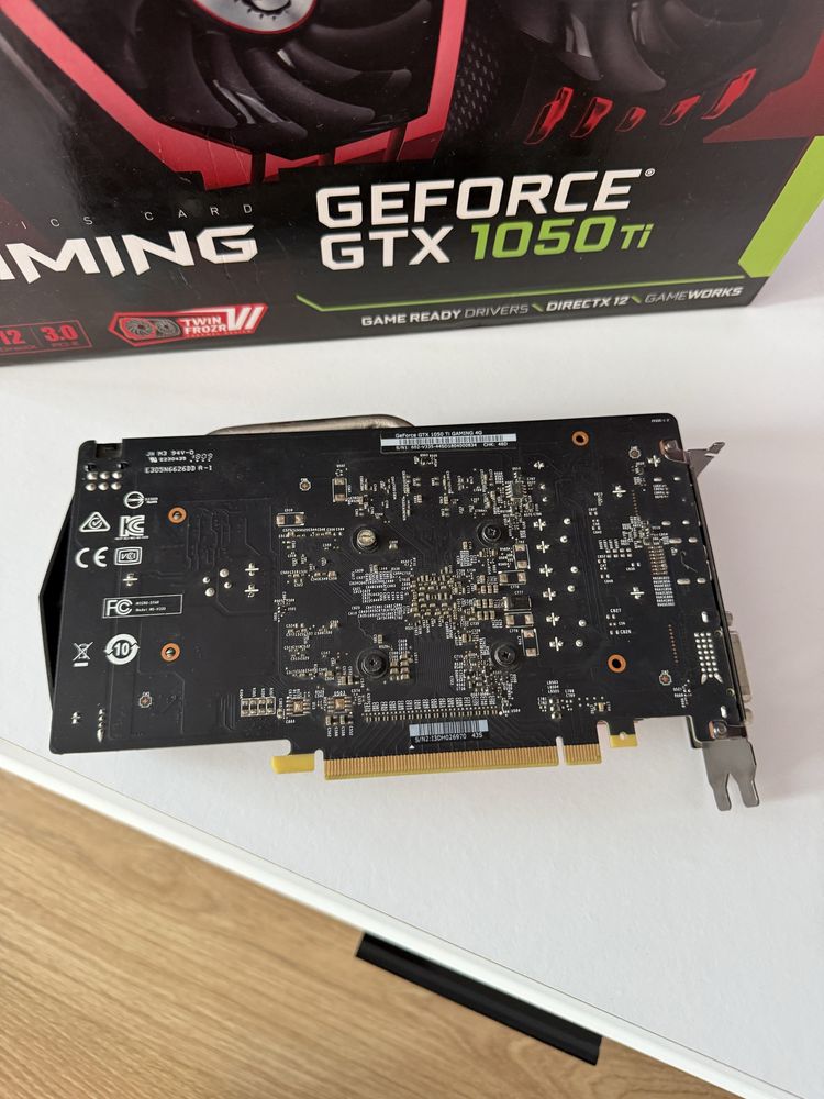 Відеокарта Nvidia GeForce GTX 1050Ti 4GB