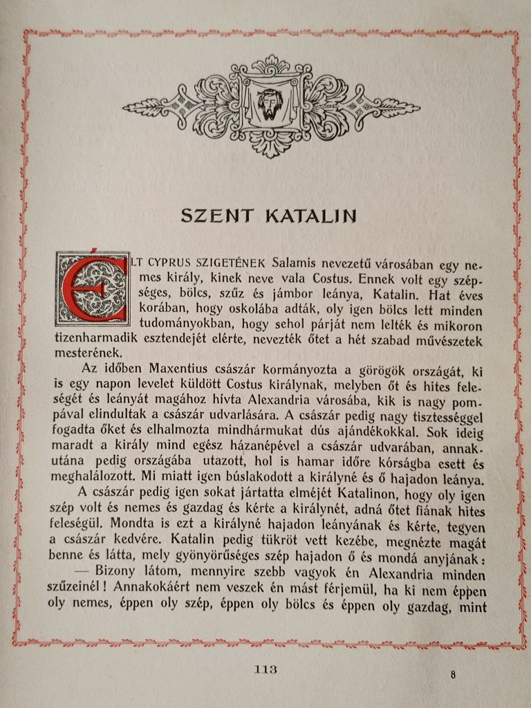 1926 Biblia Гравюри Життя Святих Szentek Legendái Біблія УГКЦ Волошин