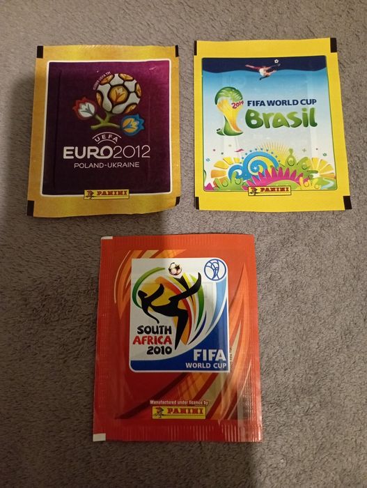 Saquetas cromos euro e mundial