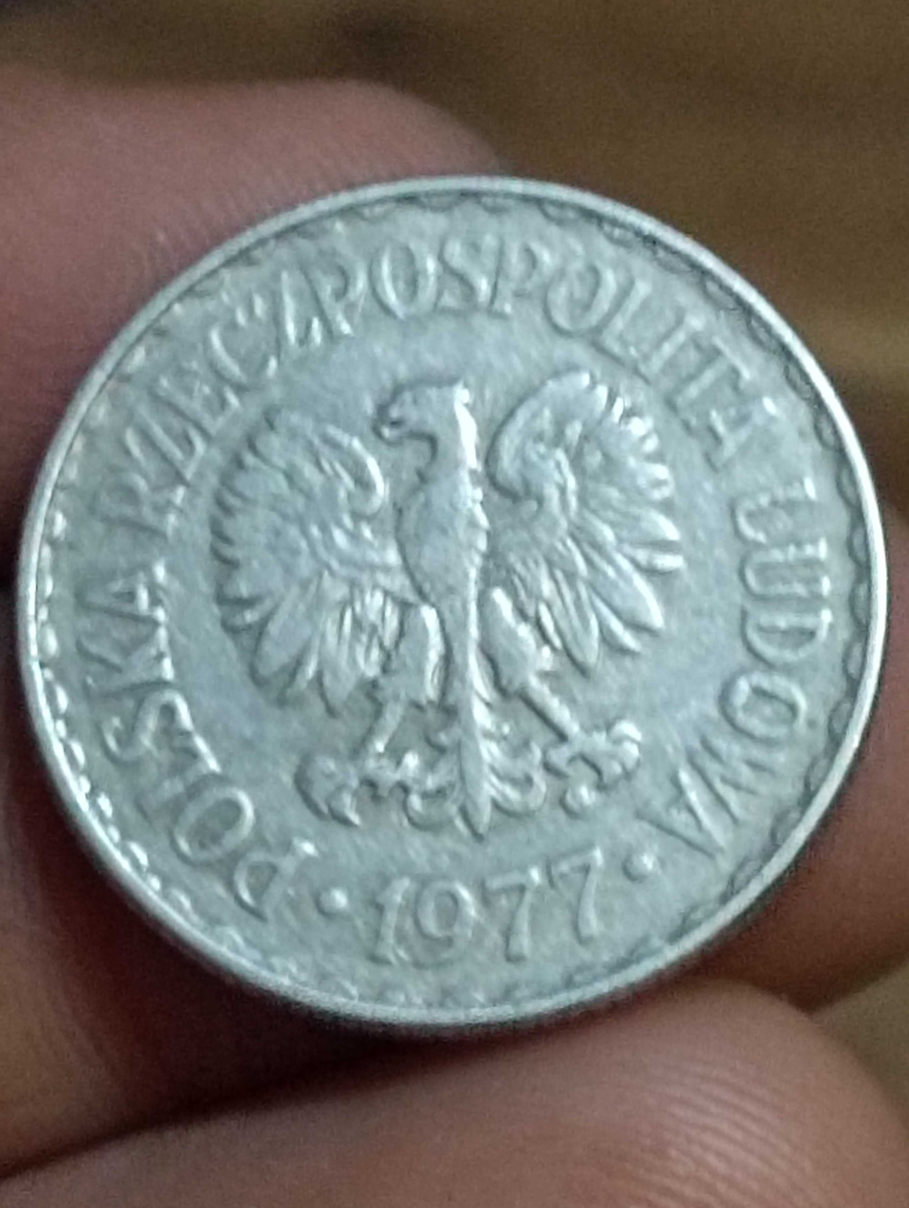 Sprzedam monetę 1 zloty 1977 r