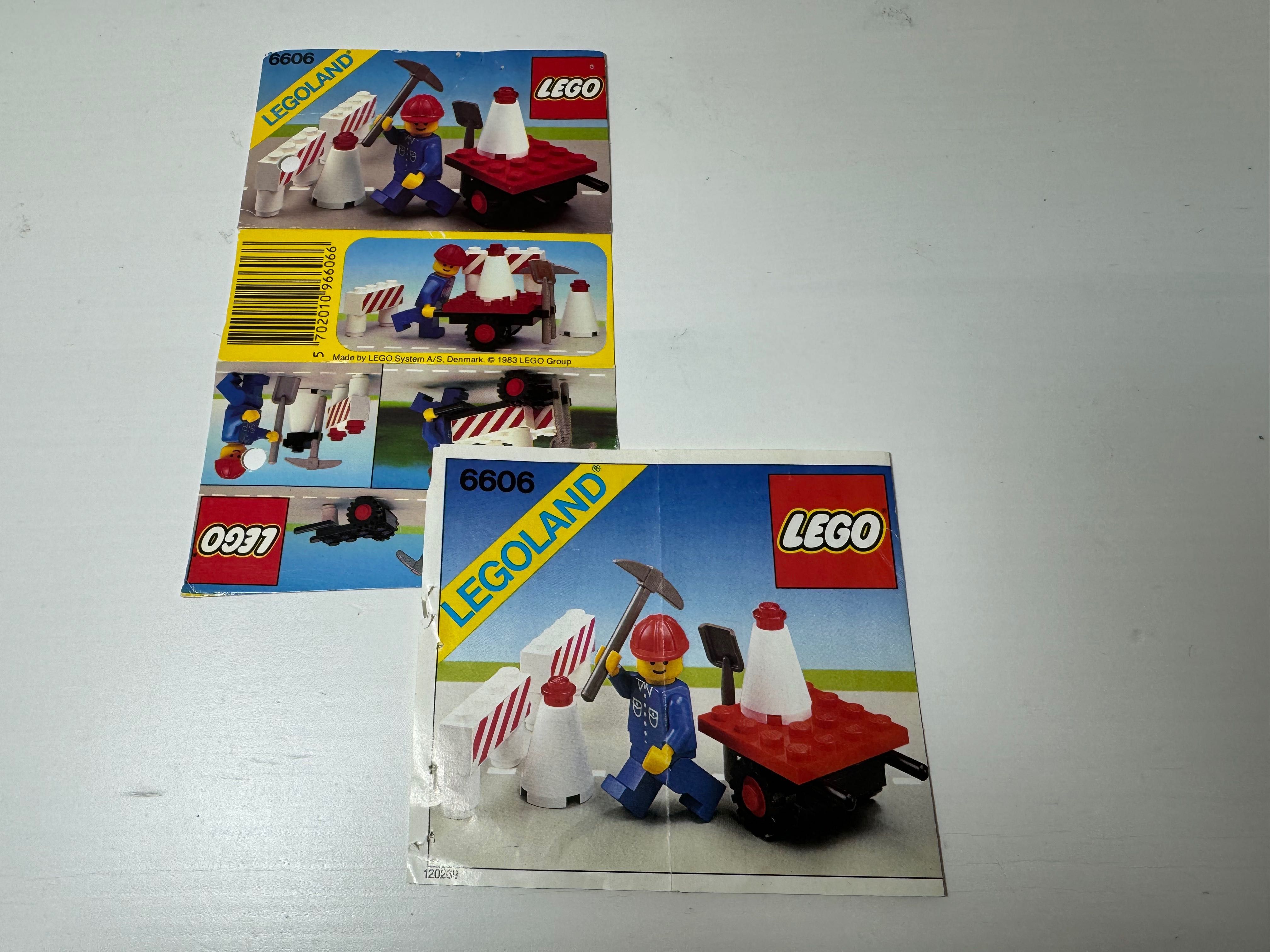 LEGO classic town; zestaw 6606 Road Repair Set
